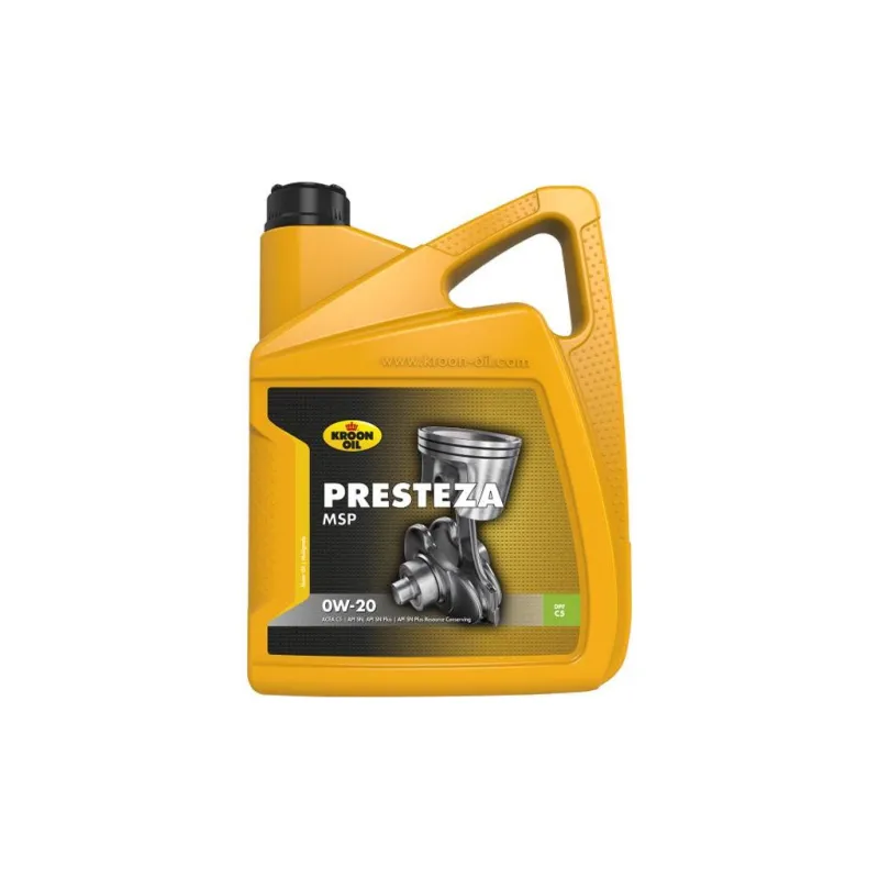 Моторна олива Kroon-Oil Presteza MSP 0W-20 5л (KL 36497)