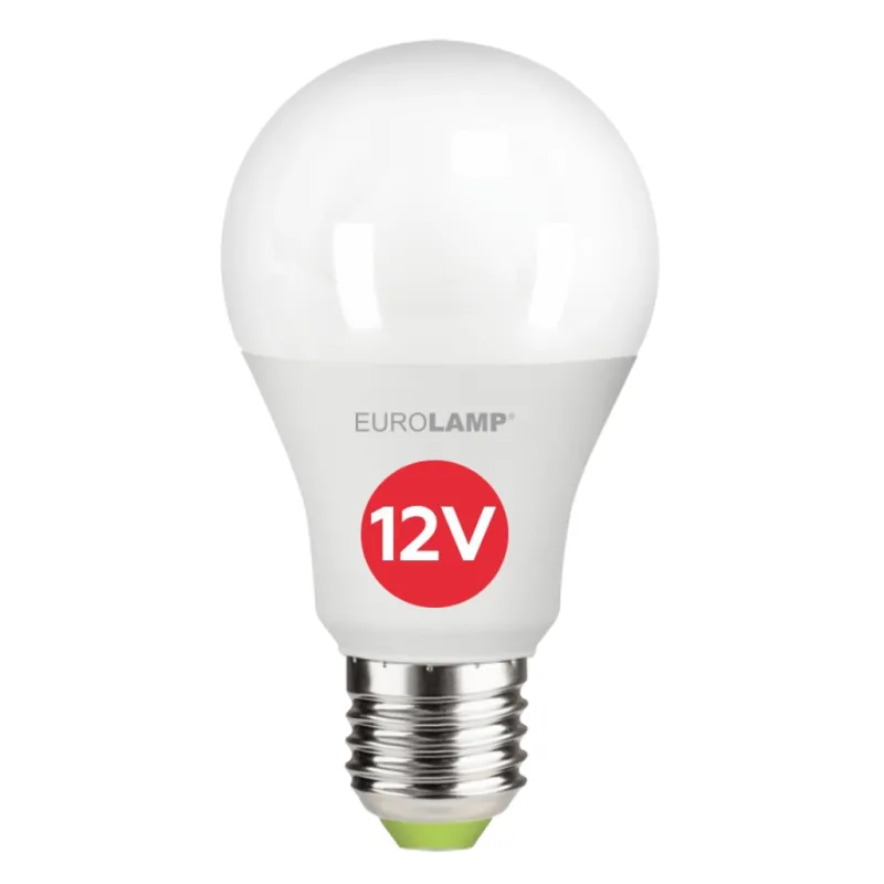 Лампочка Eurolamp LED ECO A60 12W E27 4000K 12-48V (LED-A60-12274(12-48V))