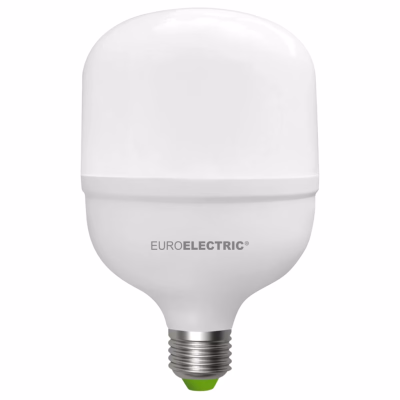 Лампочка EUROELECTRIC HP LED Plastic T140 50W E40 6500K (LED-HP-50406/T140(P))