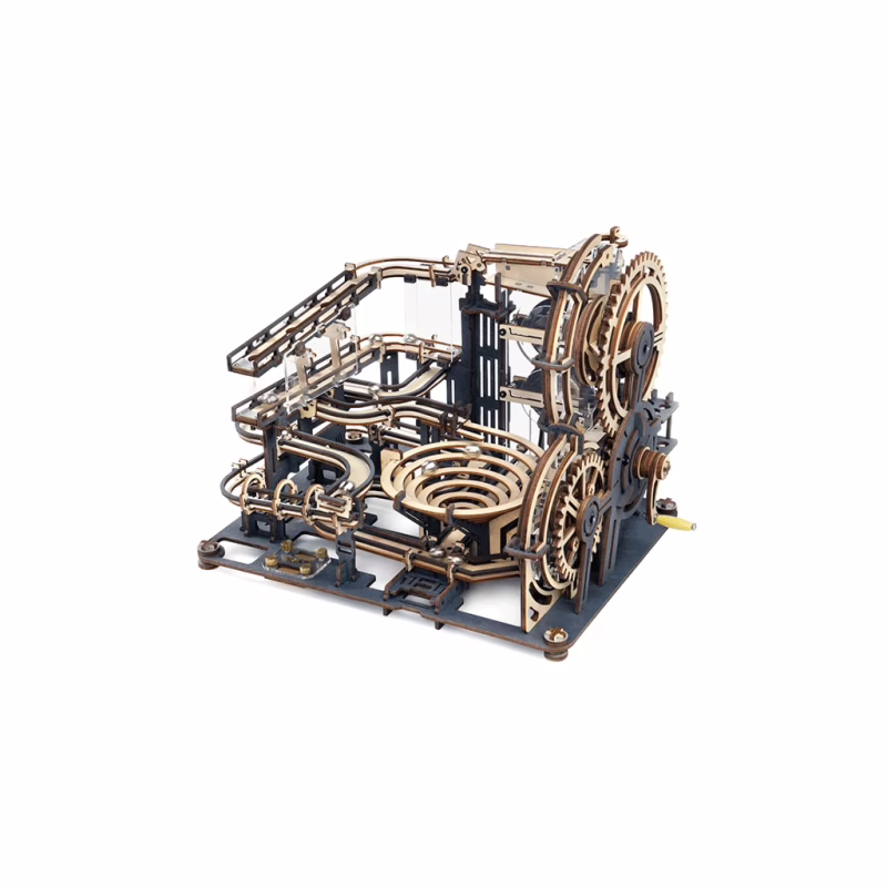 Конструктор Robotime Rokr дерев'яний 3D Мармурове нічне місто (LGA01)