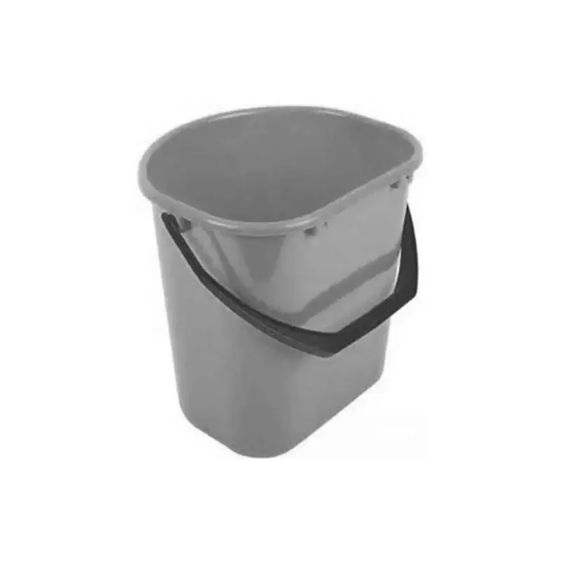 Ведро хозяйственное Ламела Пристенное Металлик 12 л (лмл 648/металік)