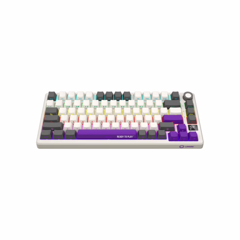 Клавиатура Lorgar KBP7075W Pro RGB Wireless/Bluetooth/USB UA Beige (LRG-KBP7075W-RT-US)
