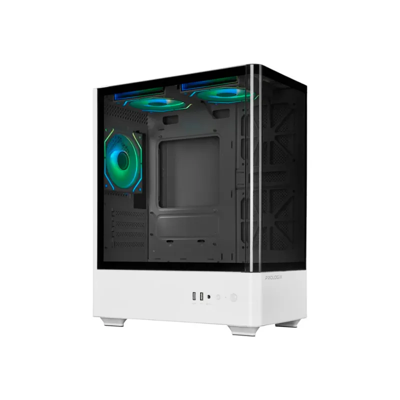 Корпус для ПК Prologix Lumi GM-01AW Glass White