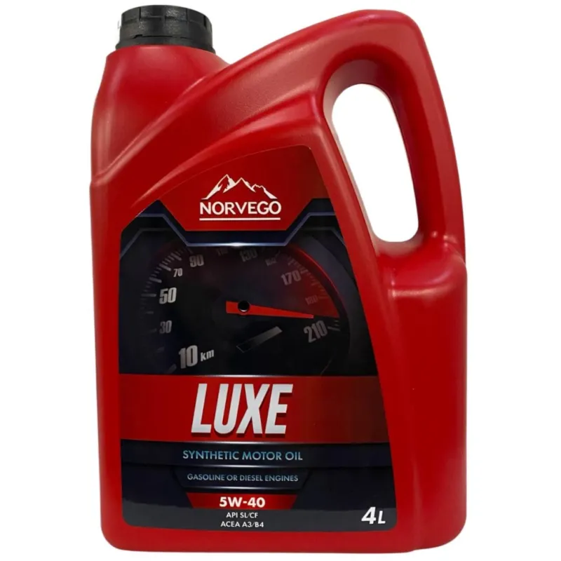 Моторна олива NORVEGO LUXE 5W40 4 л
