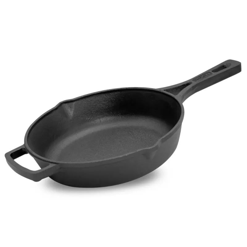 Сковорода Brizoll Monolith чавунна з литою ручкою 240х60 мм (M2460P)