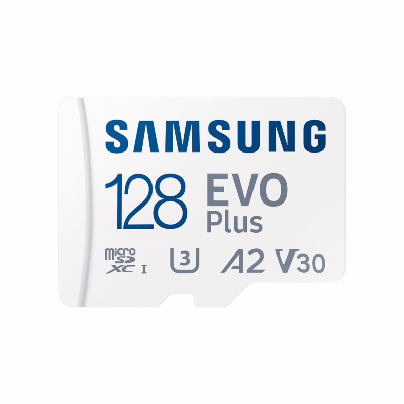 Карта памяти Samsung 128GB microSD class 10 UHS-I U3 V30 A2 EVO Plus (MB-MC128SA/EU)