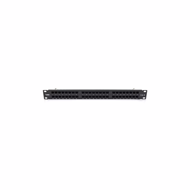 Патч-панель 19" 48xRJ-45 UTP cat. 6, DUAL type, 1U Merlion (ML-2264-CAT.6)