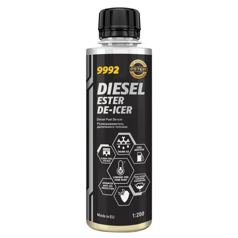 Присадка автомобільна Mannol 9992 Diesel Ester De-Icer 0.25 л (MN9992-025PET)