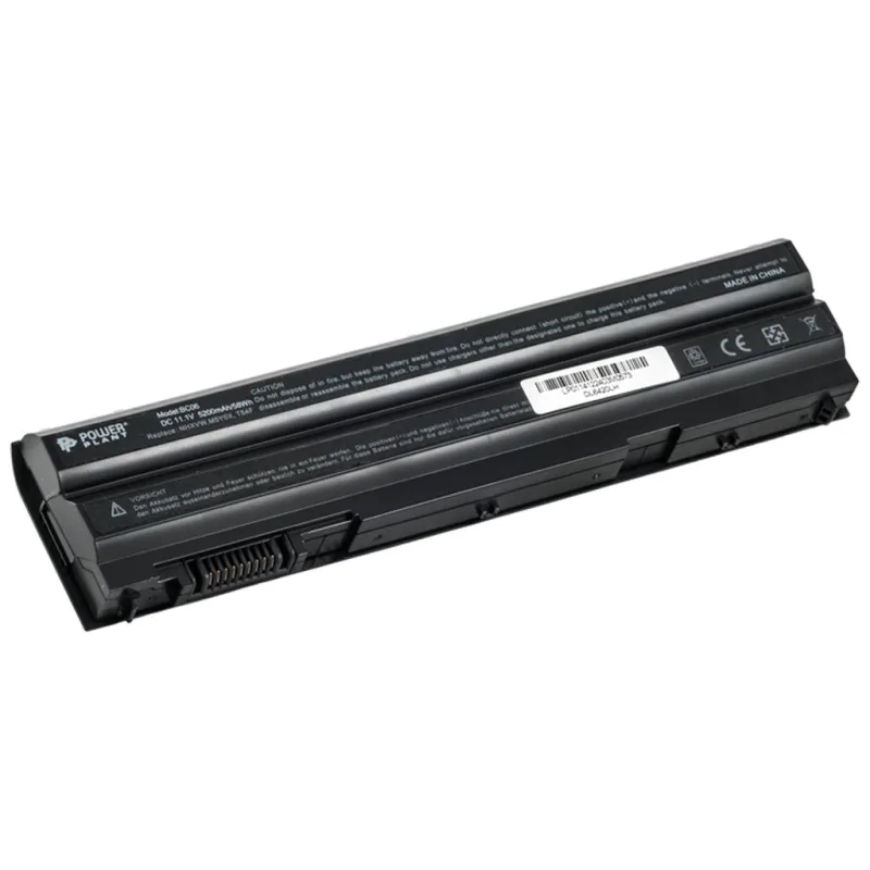 Акумулятор до ноутбука DELL Latitude E6420 (T54F3, DL6420LH) 11.1V 5200mAh PowerPlant (NB00000117)