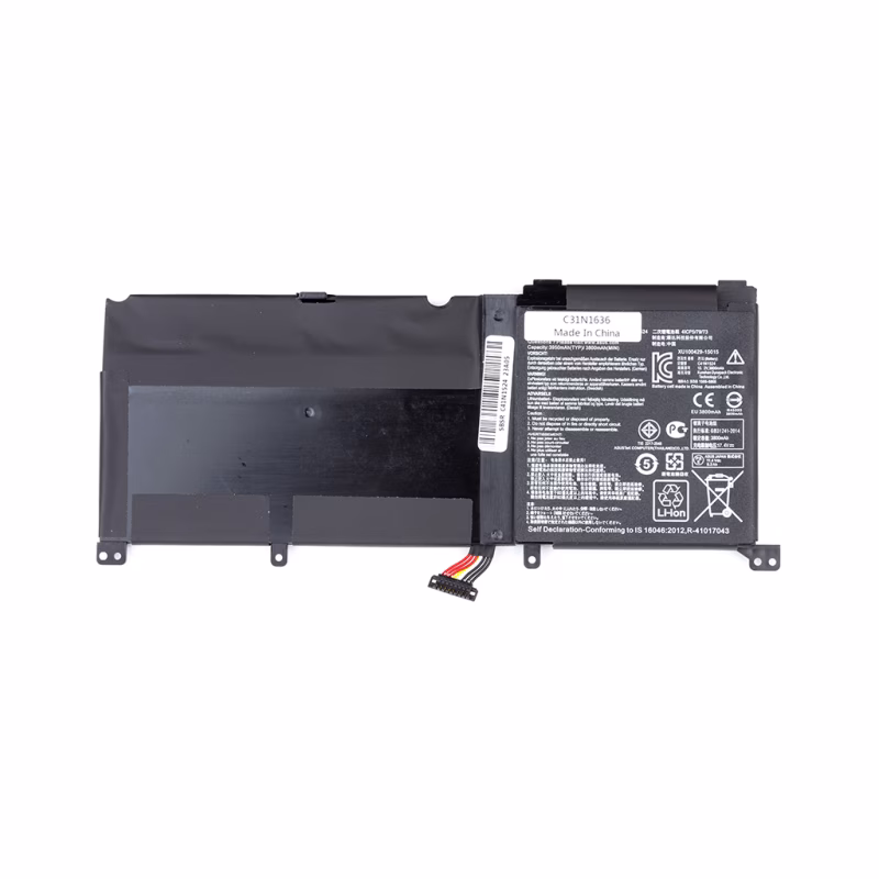 Акумулятор до ноутбука ASUS ROG G501VW (C41N1524) 15.2V 3950mAh PowerPlant (NB431472)