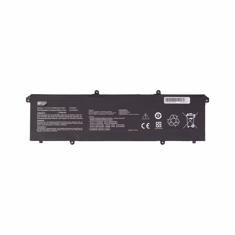 Аккумулятор для ноутбука ASUS Vivobook 15 X1504VA (C31N2201) 11.4V 3600mAh PowerPlant (NB432394)