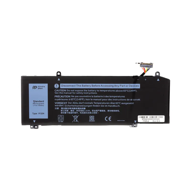 Аккумулятор для ноутбука DELL Alienware M15 R1 2018 (1F22N) 15.4V 3000mAh PowerPlant (NB441907)