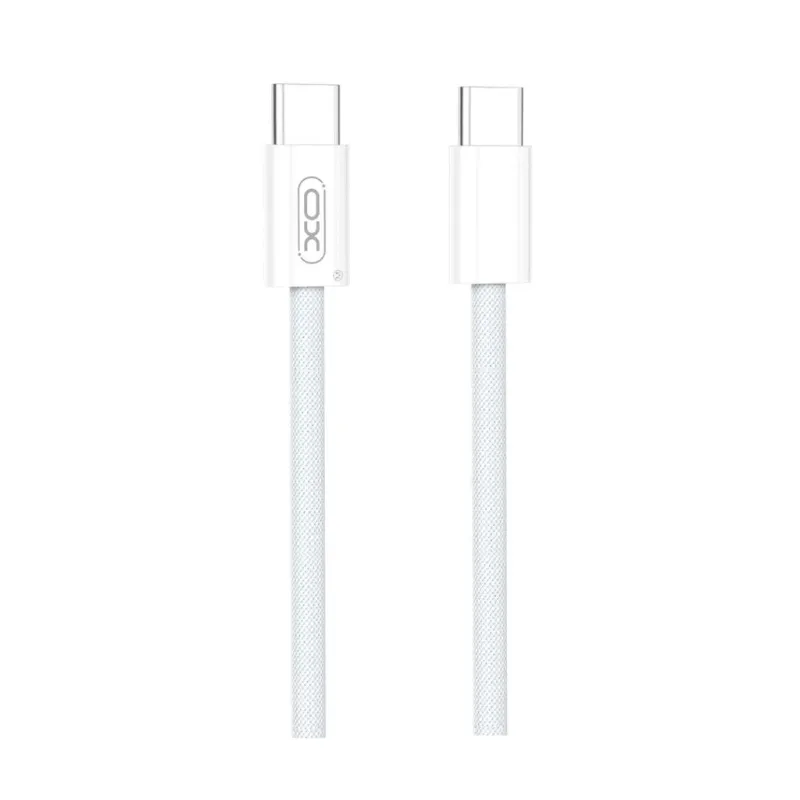Дата кабель USB-C to USB-C 1.5m 60W white XO (NBQ260B_С_White)
