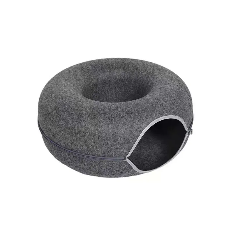 Лежак для тварин Me&Pet Інтерактивний тунель L Сірий (NMP05-02)