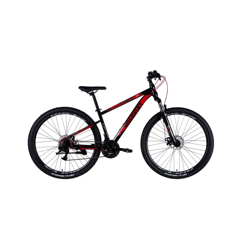 Велосипед Discovery 29" TREK DD рама-16" ST 2025 чорно-червоний (OPS-SP-29-075)