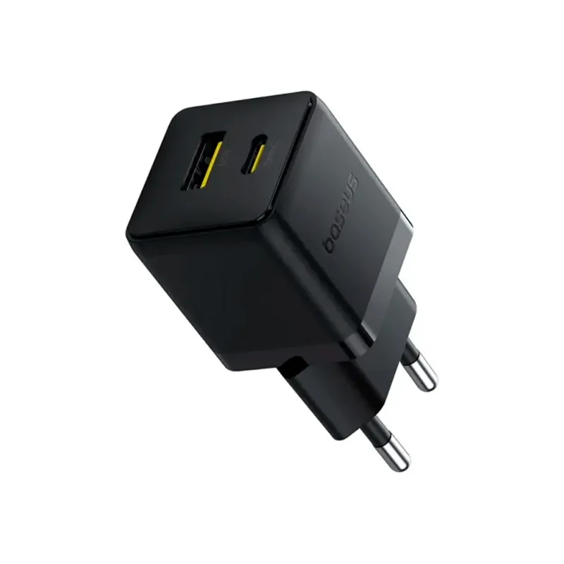 Зарядний пристрій Baseus Palm Fast Charger C+U 20W black (P10111608113-00)