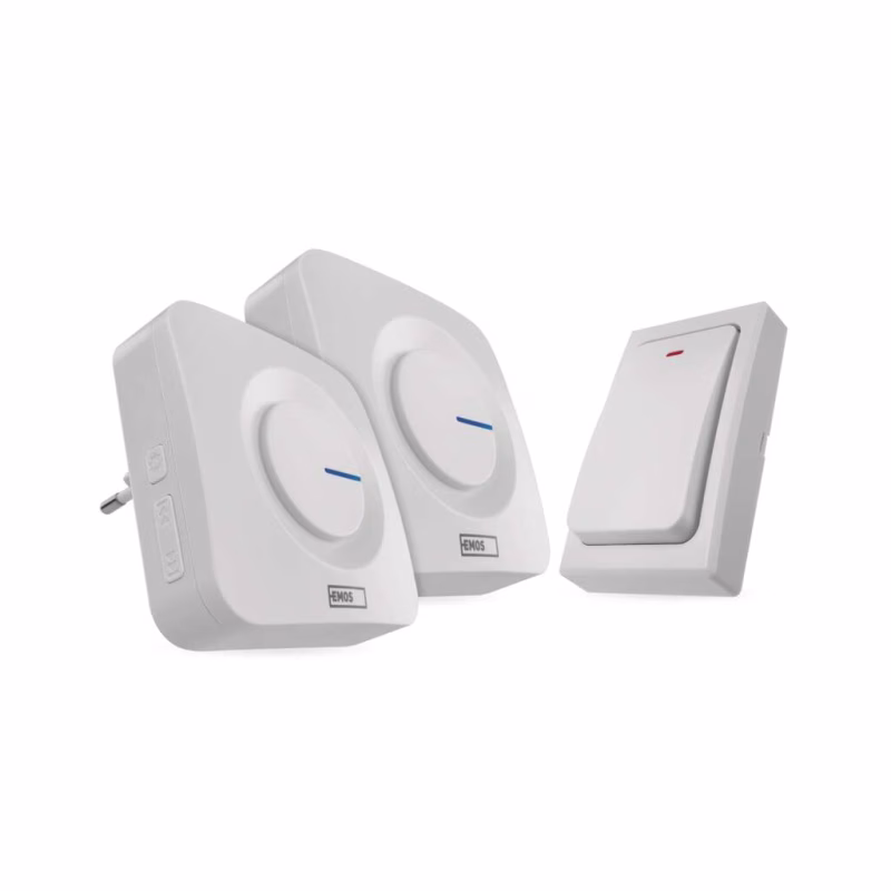 Дверний дзвінок EMOS бездротовий P5731 220В 2 приймачі (180м) (P5731)