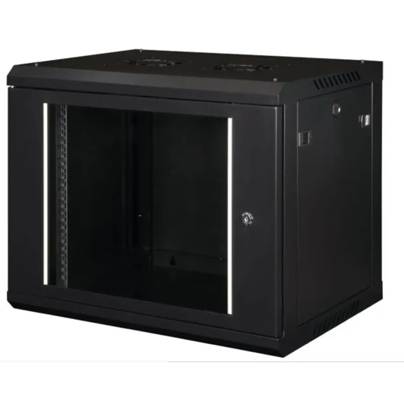 Шафа настінна Hypernet 6U 19" 600x450 ProLine (PL-WMNC-6U-BLACK)