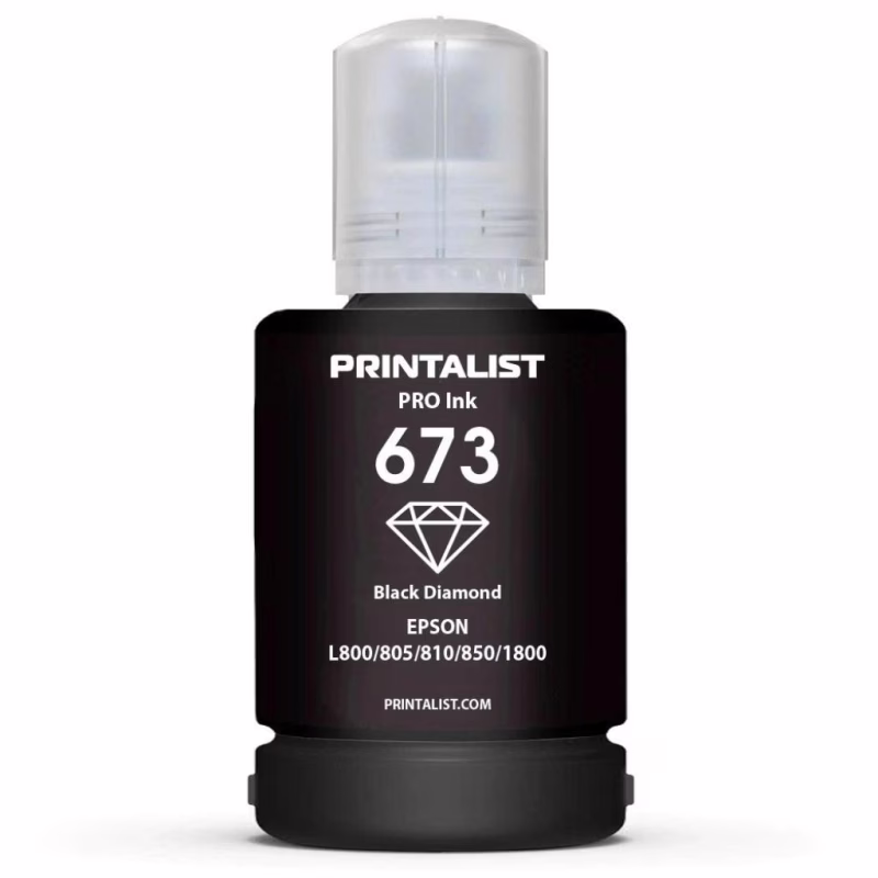 Чернила Printalist Epson L800 140г Black (PL673B)