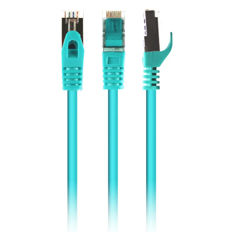 Патч-корд 0.25м S/FTP Cat 6A CU LSZH green Cablexpert (PP6A-LSZHCU-G-0.25M)
