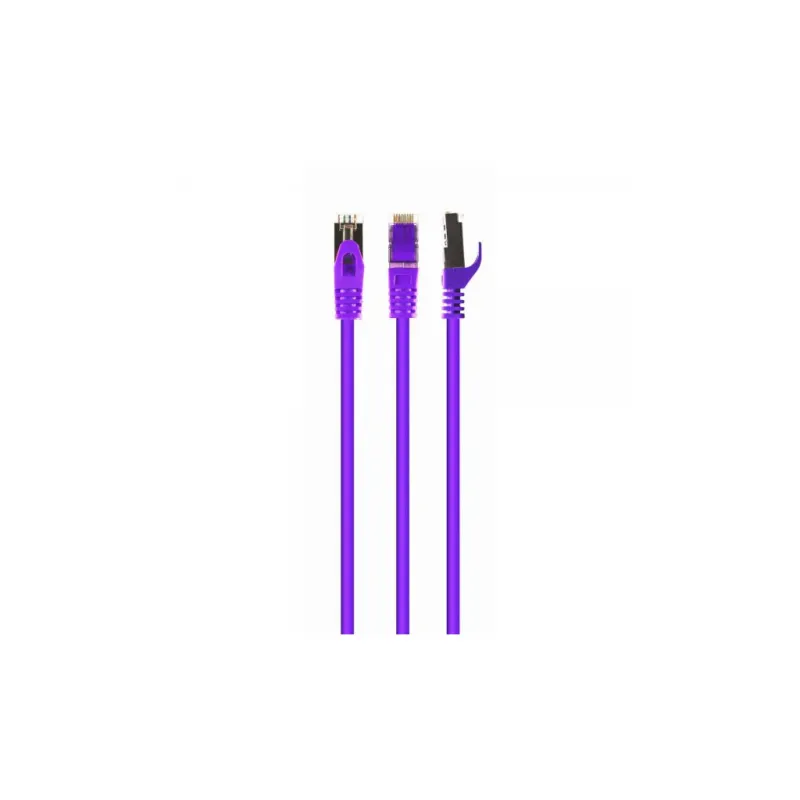 Патч-корд 20м S/FTP Cat 6A CU LSZH violet Cablexpert (PP6A-LSZHCU-V-20M)