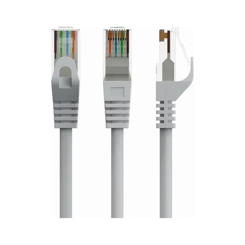Патч-корд 5м UTP cat 6 CU gray Cablexpert (PP6U-CU-5M)