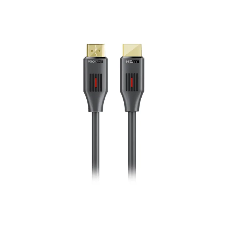 Кабель мультимедійний HDMI M to HDMI M 1.5m V2.0 black Promate (prolink4k60-150)