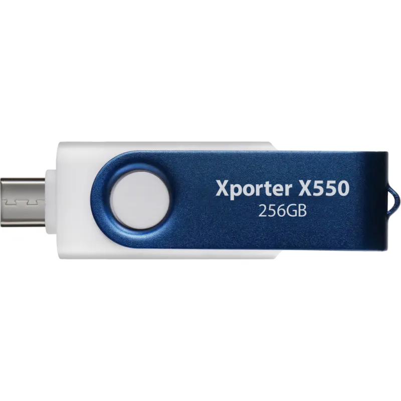 USB флеш накопичувач Patriot 256GB Xporter X550 USB 3.2/Type-C (PS256GX550AAD)