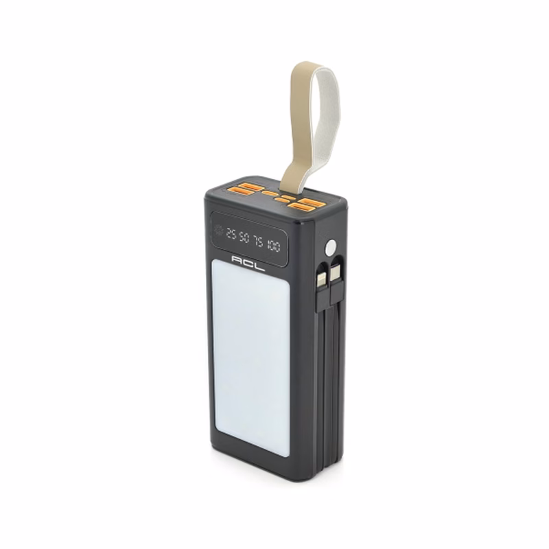Батарея універсальна ACL 30000mAh, LIGHTER, Type-C + Lighting, Black (PW-85B)