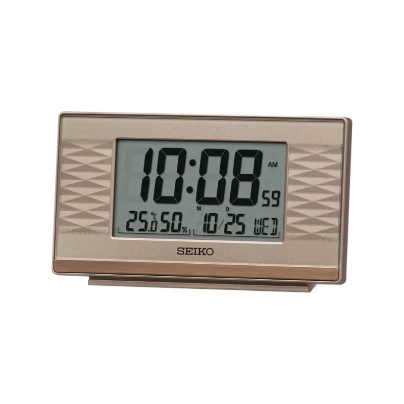 Настільний годинник Seiko будильник (QHL094P)
