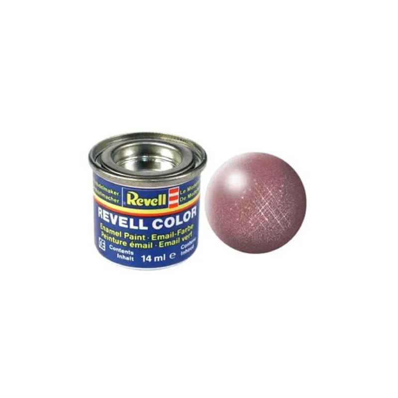 Аксесуари до збірних моделей Revell Фарба емалева № 93. Мідь металік. 14 мл (RVL-32193)