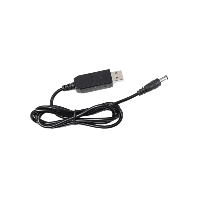 Кабель живлення USB to DC 5.5x2.1mm 12V 1.0m Value (S1016)