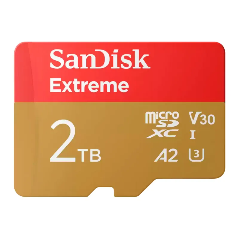 Карта пам'яті SanDisk 2TB microSDXC class 10 UHS-I U3 V30 A2 Extreme (SDSQXAV-2T00-GN6MA)