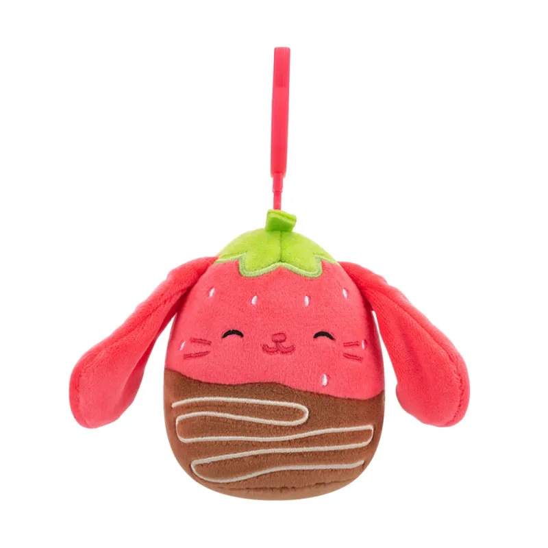 Брелок Squishmallows на кліпсі – Кролик Гунда 9 см (SQCP00464)