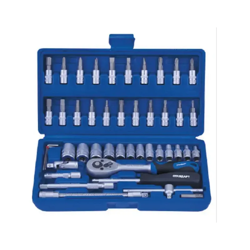 Набір інструментів Стандарт в кейсі 1/4" 46 шт. (ST-1446)