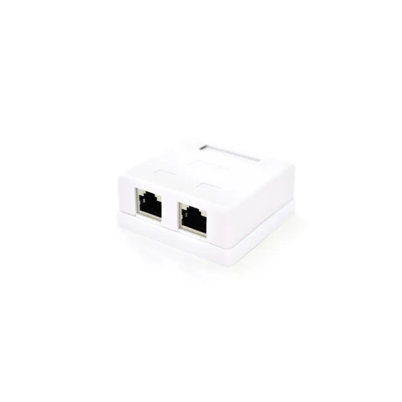 Комп'ютерна розетка RJ45x2 FTP, 8P8C, cat.5 Ritar (StR-FTP/8P8CRJ45-2 / 01994)