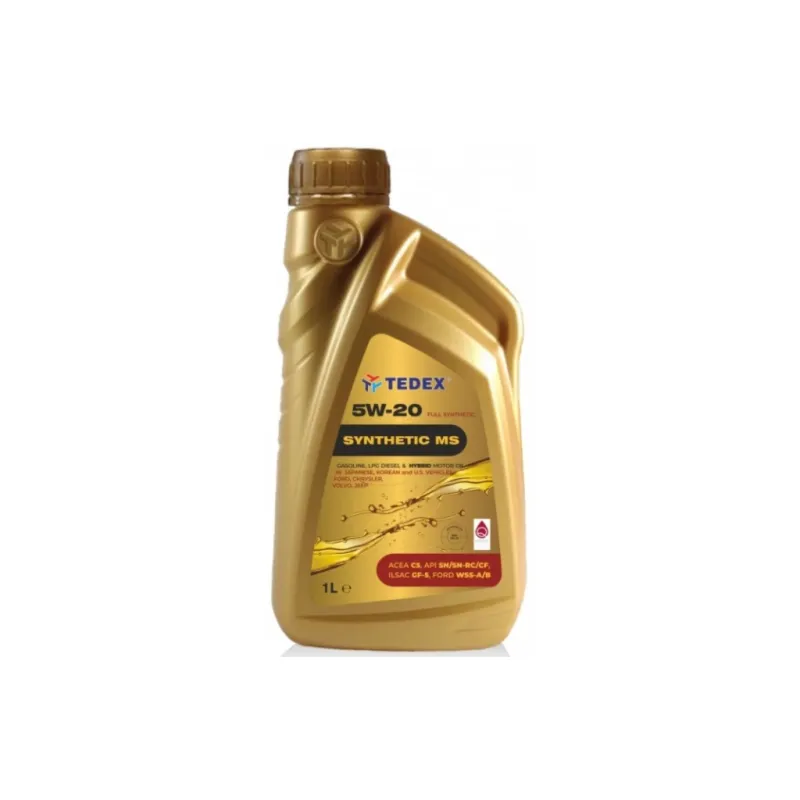 Моторное масло TEDEX SYNTHETIC (MS) MOTOR OIL 5W20 - 1л