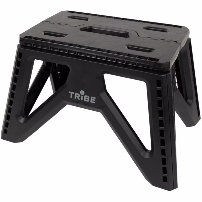 Стул складной Tribe Camp Chair Low пластиковий Black (T-EF-0001-black)