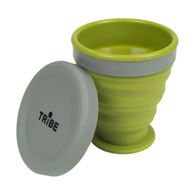 Стакан туристичний Tribe 200 мл T-FF-0001 olive (T-FF-0001-olive)