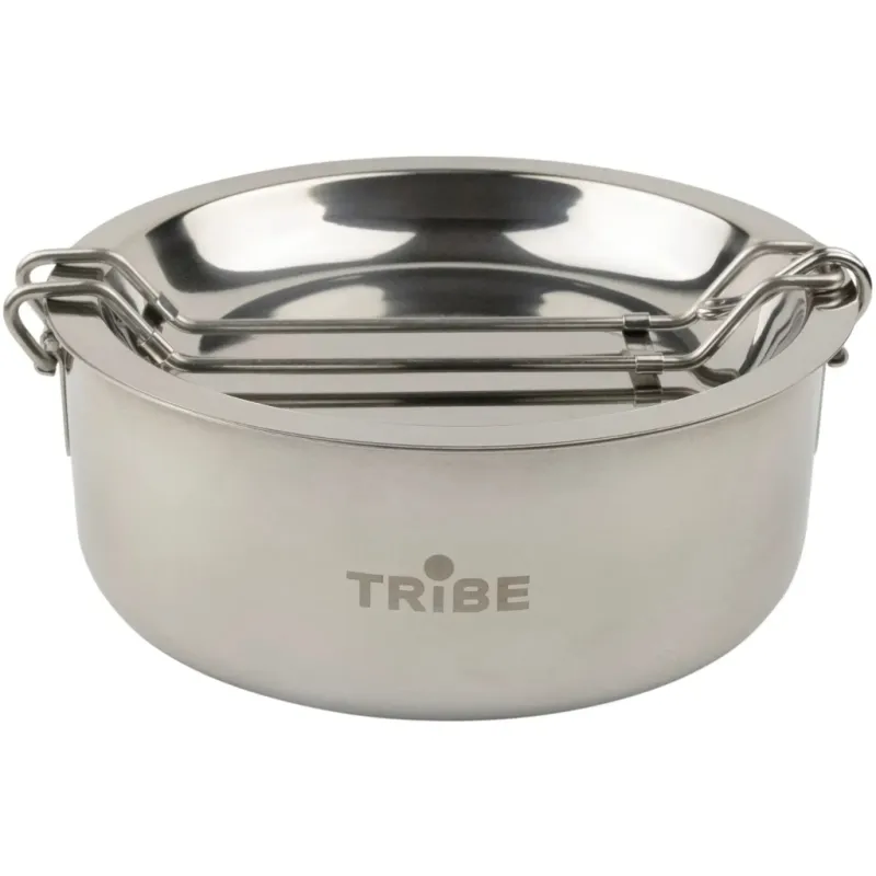 Набор туристической посуды Tribe Tourist Set 1,2 л сталевий (T-FG-0008-metal)