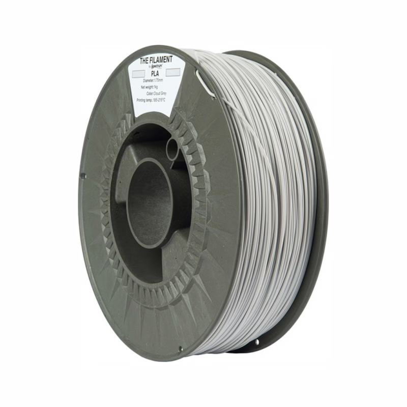 Пластик для 3D-принтера The Filament PLA 1.75mm 1kg CLOUD GREY (TF-24003)