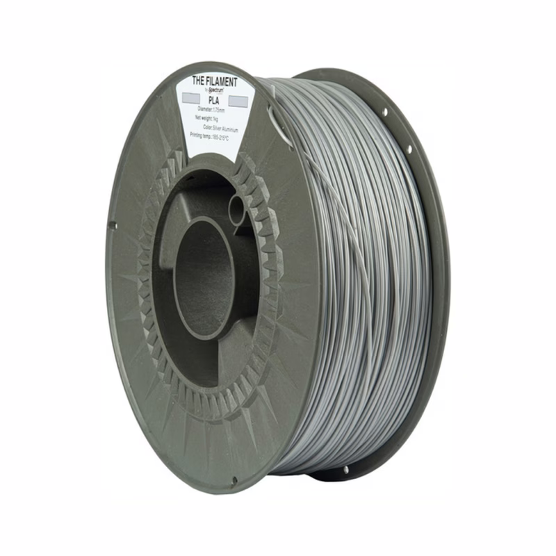 Пластик для 3D-принтера The Filament PLA 1.75mm 1kg SILVER ALUMINIUM (TF-24006)