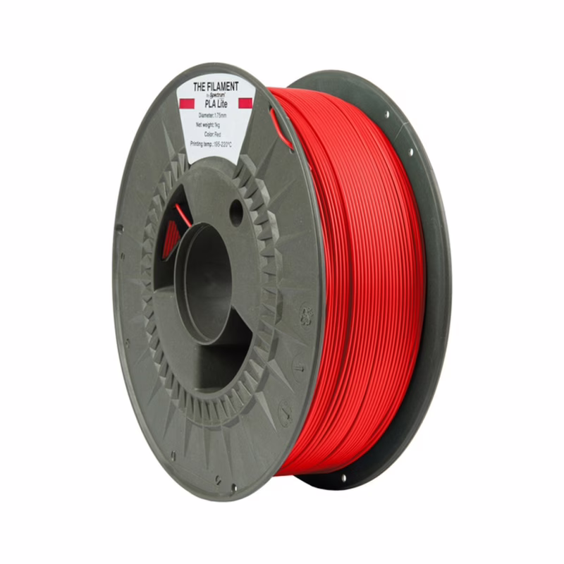 Пластик для 3D-принтера The Filament PLA Lite 1.75mm RED 1kg (TF-24219)