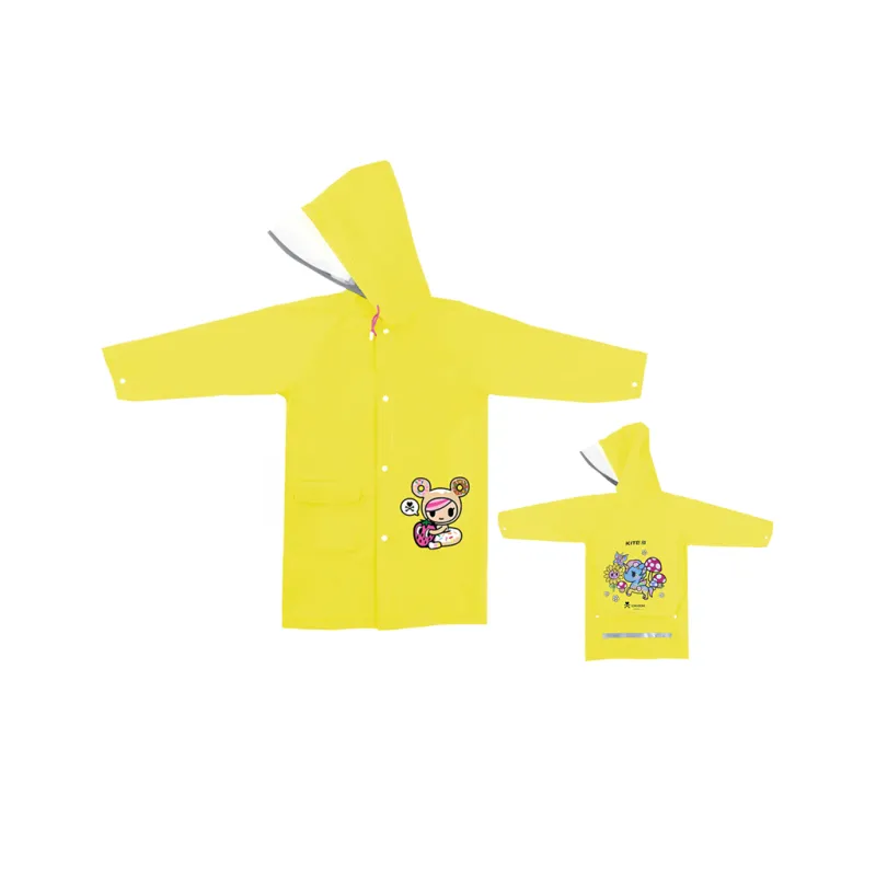 Дощовик дитячий Kite Тokidoki S 115-130 см Жовтий (TK24-2600S)