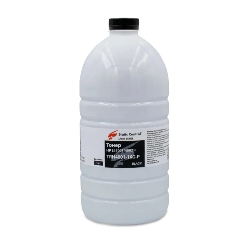 Тонер HP LJ 4001/4002 1кг фасовка Static Control (TRH4001-1KG-P)