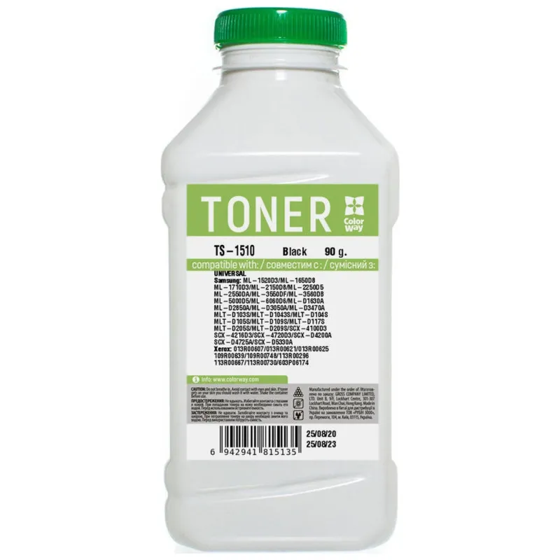 Тонер SAMSUNG ML-1710/1740/1510 /SCX-4100 ColorWay (TS-1510)