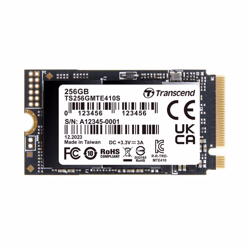 Накопитель SSD M.2 2242 256GB Transcend (TS256GMTE410S)