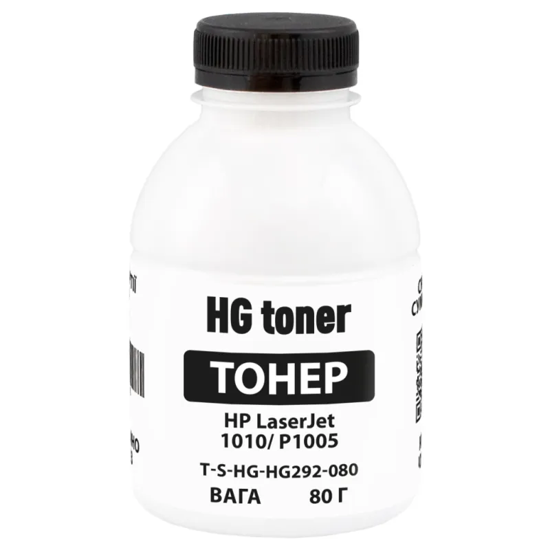 Тонер HP LJ 1010/P1005, 80 г HG (TSM-HG292-080)