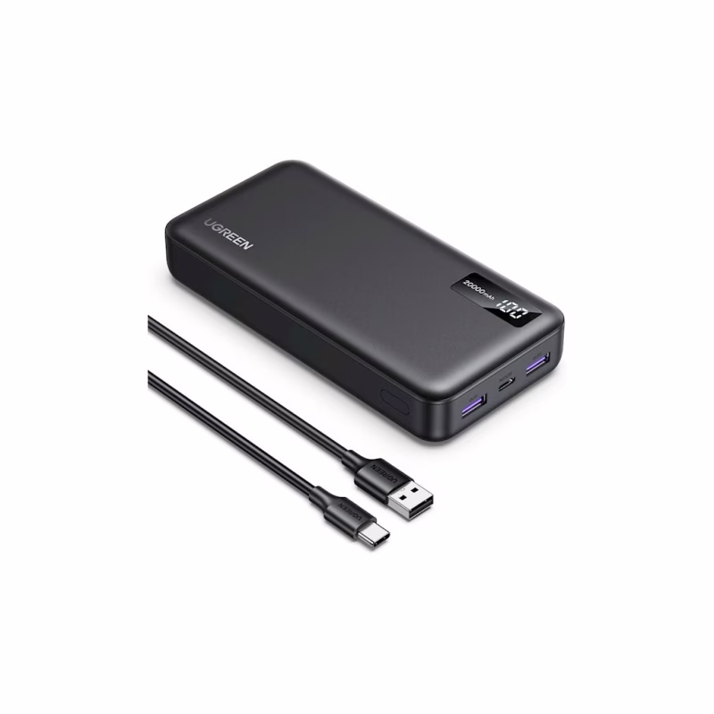 Батарея універсальна Ugreen 20000 mAh 22.5W Black (U_25683)