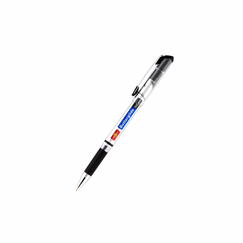 Ручка кулькова Unimax Butterglide, чорна (UX-122-01)